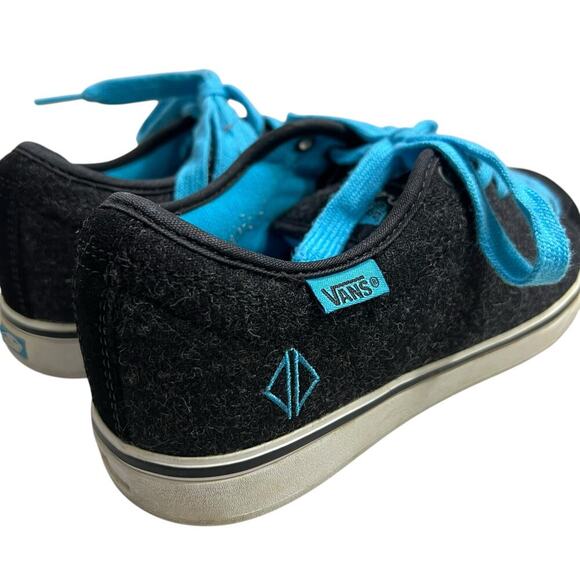 VANS OFF THE WALL Women’s Dollin Skate Shoe Sneakers - Black / Blue - 7.5 - Picture 5 of 9